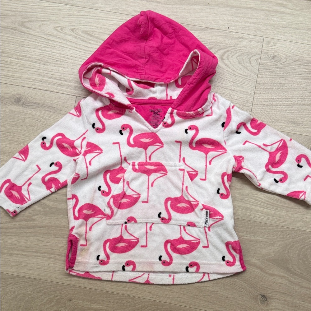 Pink Flamingo robe
